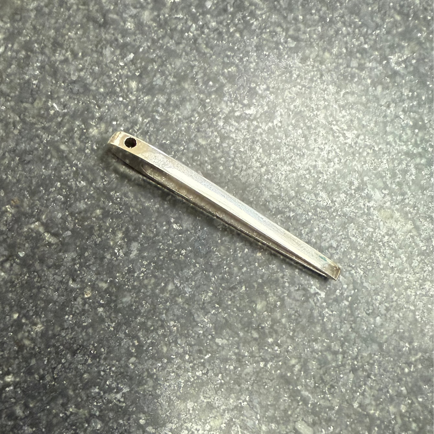 Halley's Comet - Pendant Blank - Sterling Silver