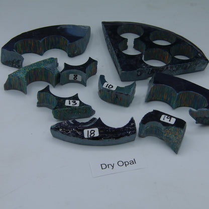 Comet Gray Rough Opal Pieces - While Supplies Last