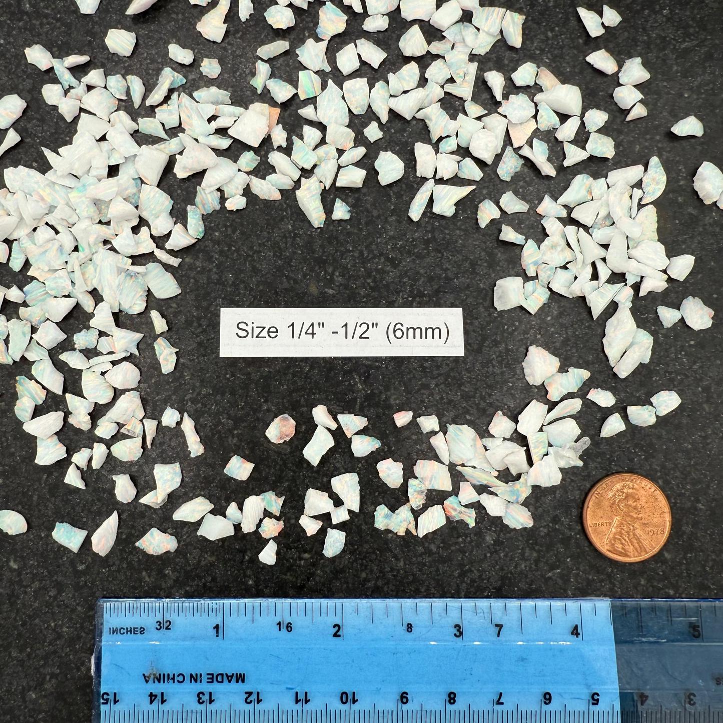 Pearl White Rough Opal Pieces - While Supplies Last
