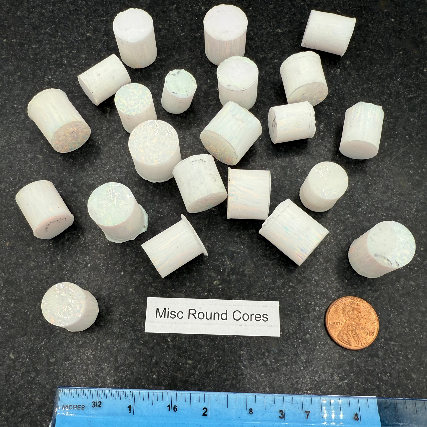 Pearl White Rough Opal Pieces - While Supplies Last