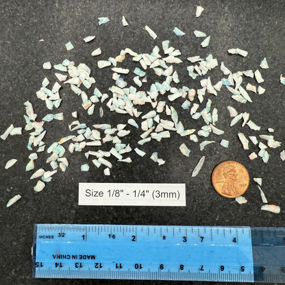 Pearl White Rough Opal Pieces - While Supplies Last