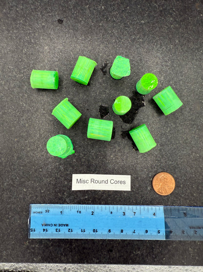 Neon Green Rough Opal Pieces - While Supplies Last