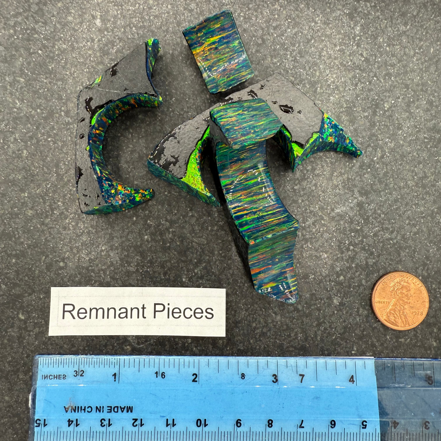 Dragon Scale Rough Opal Pieces - While Supplies Last