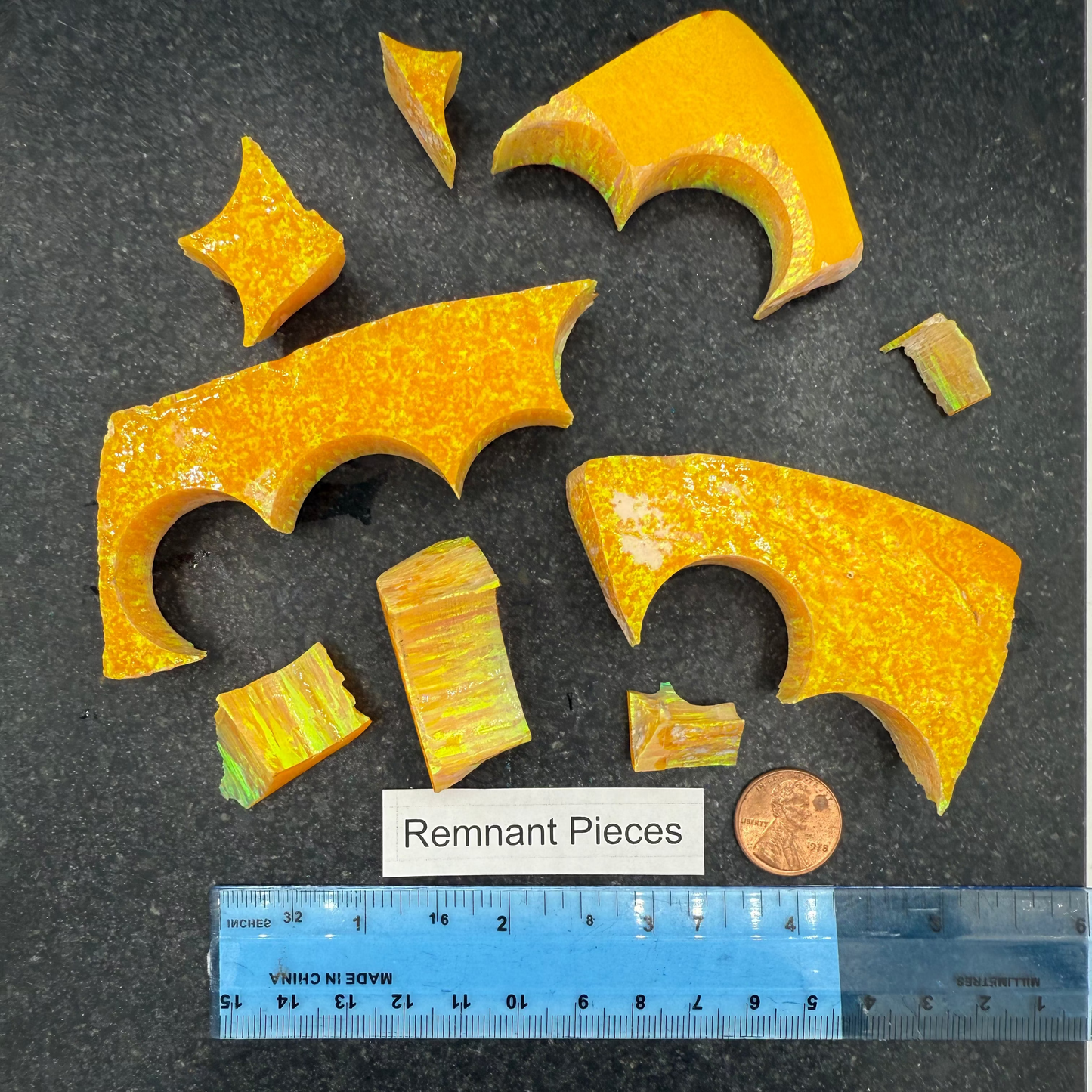 Marigold Rough Opal Pieces - While Supplies Last