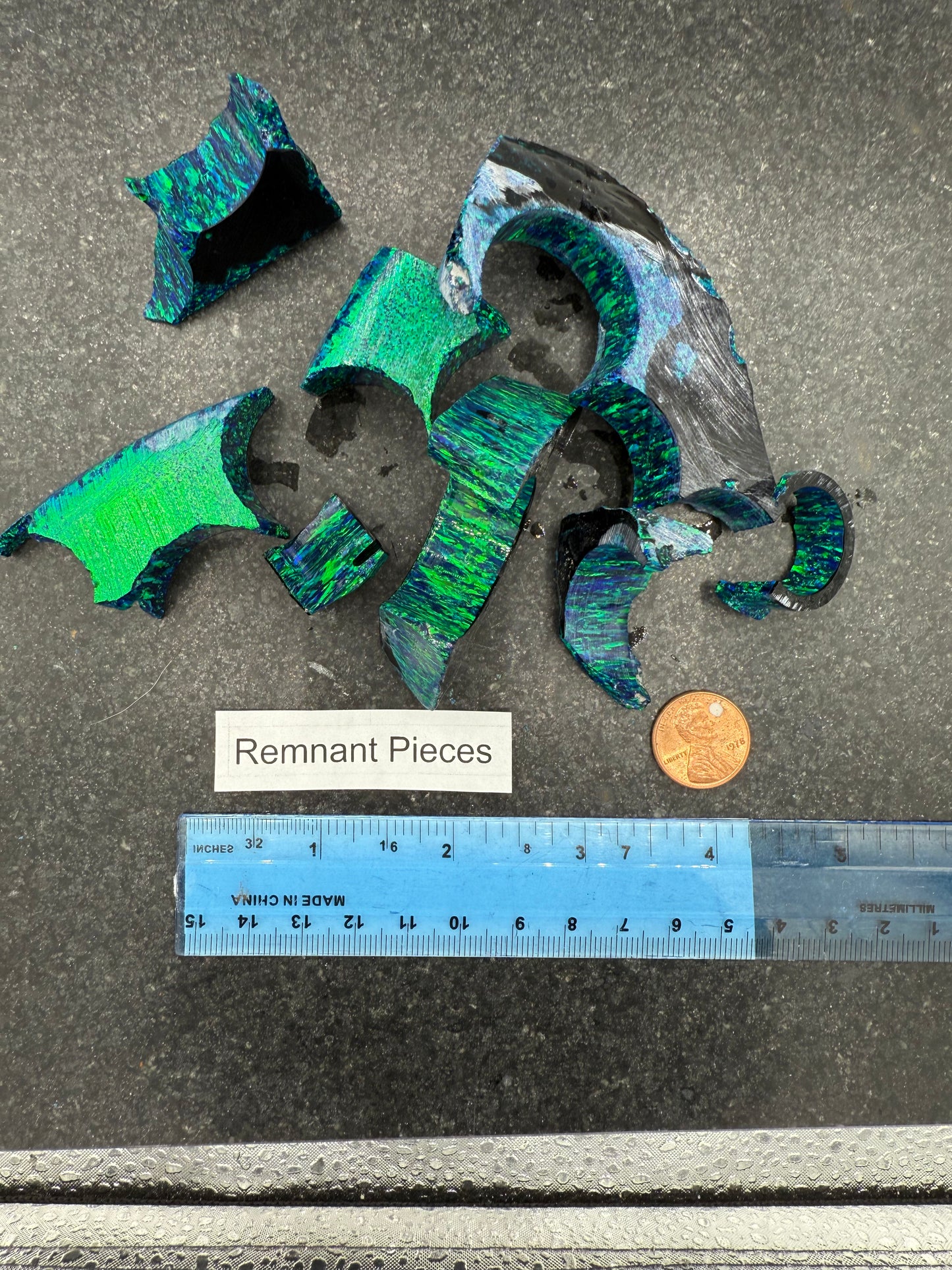 Black Emerald Rough Opal Pieces - While Supplies Last