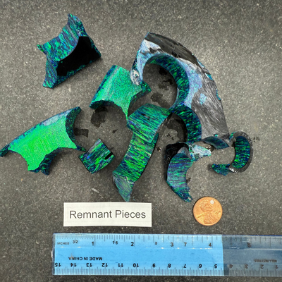 Black Emerald Rough Opal Pieces - While Supplies Last