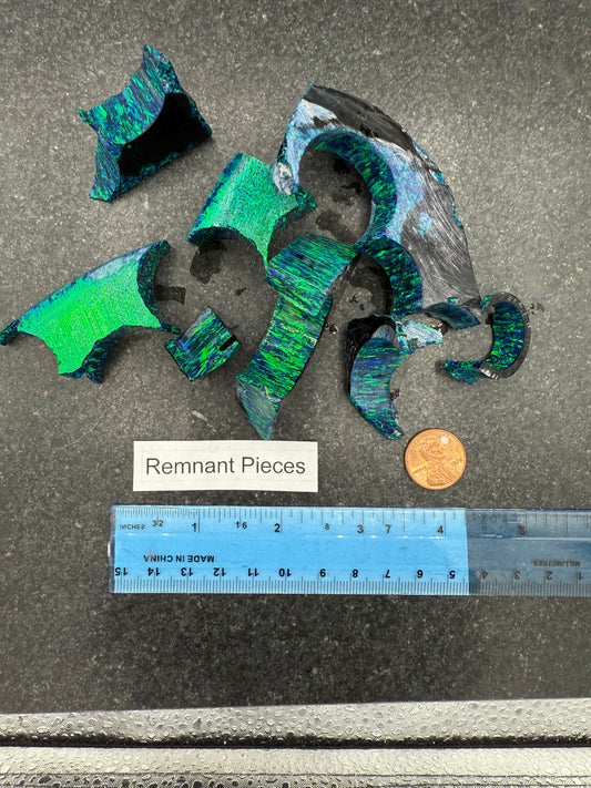 Black Emerald Rough Opal Pieces - While Supplies Last