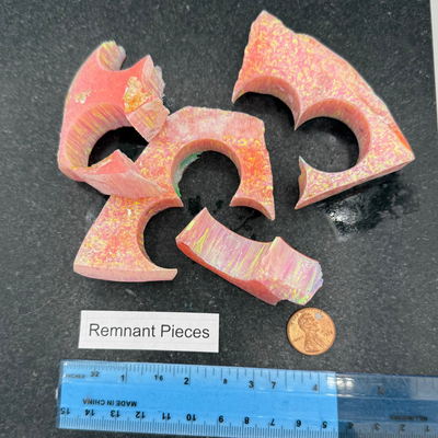 Blush Rough Opal Pieces - While Supplies Last