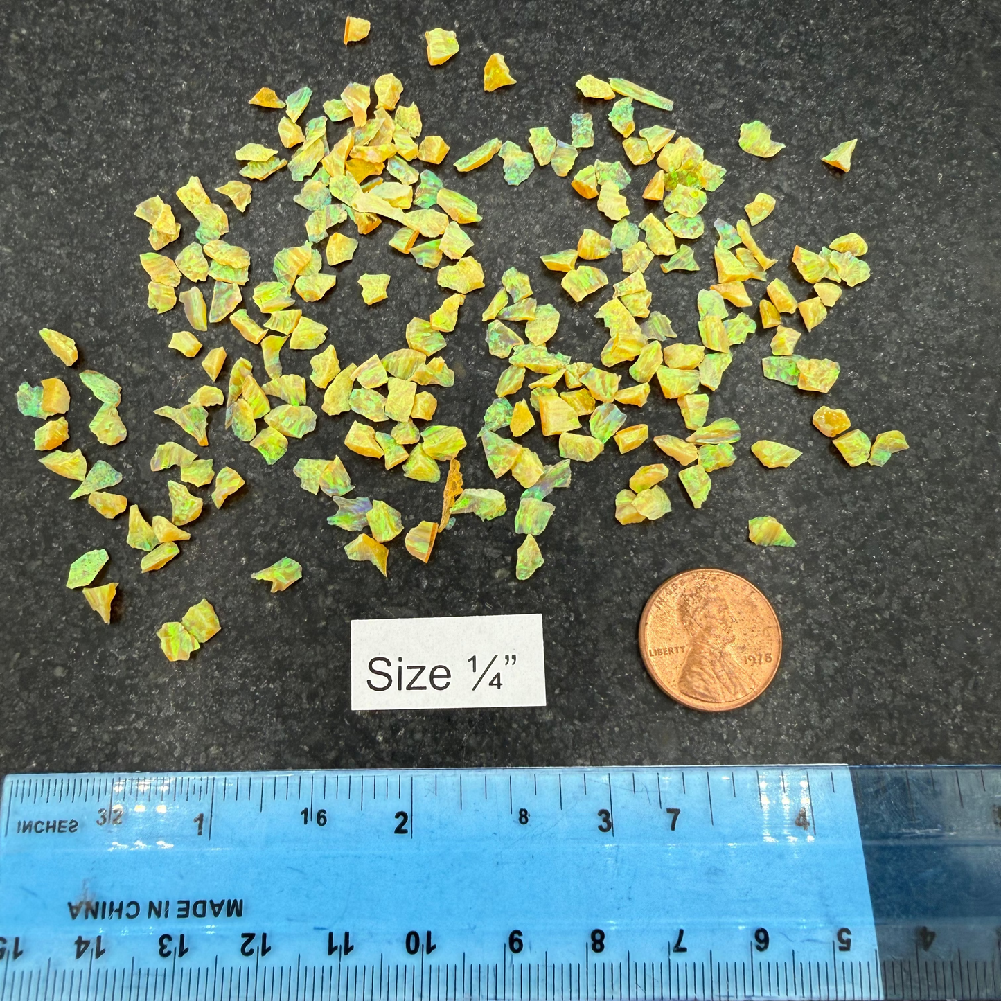 Marigold Rough Opal Pieces - While Supplies Last