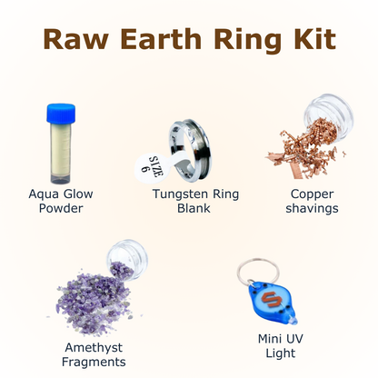 Raw Earth Ring Kit - Patrick Adair Supplies