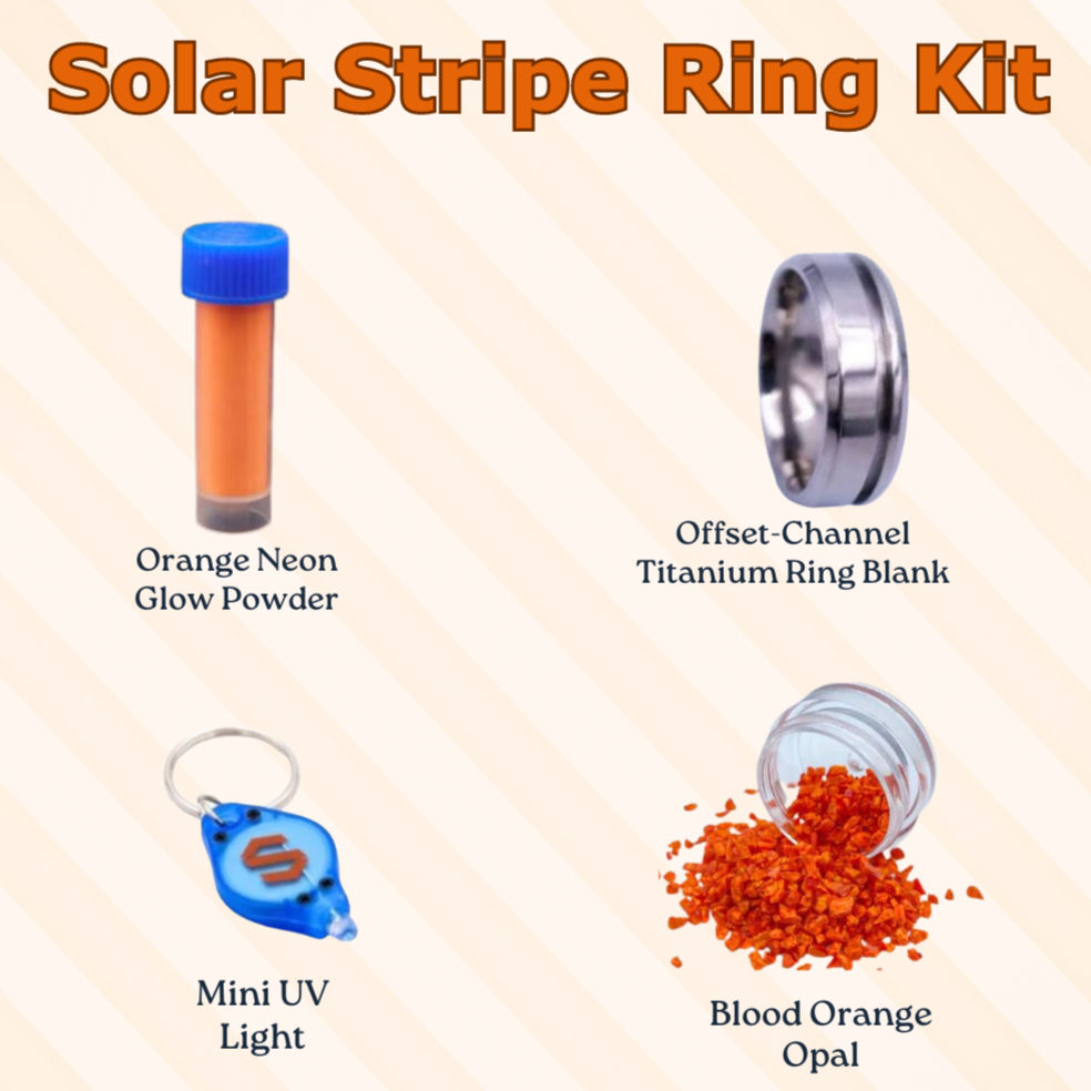 Ring Kits, Jewelry Making Supplies, Glow Ring