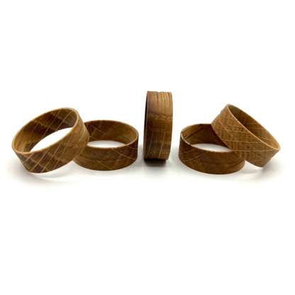 5 Pack Whiskey Barrel Wood Ring Liners - Patrick Adair Supplies
