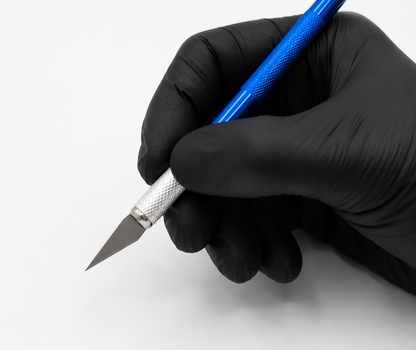 Blue Razor Knife