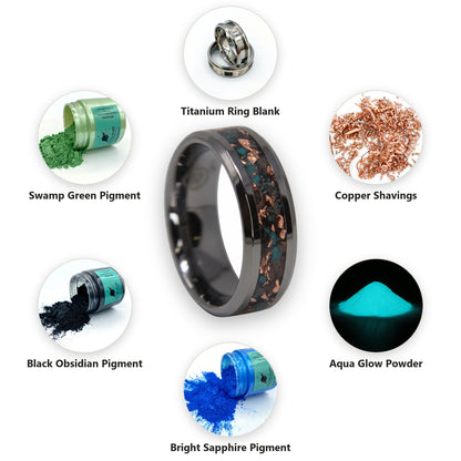 Sunken Artifact Ring Kit - Titanium