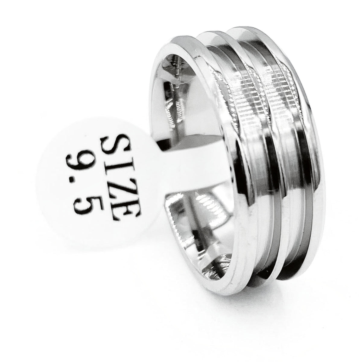 Titanium Double-Channel Ring Blanks
