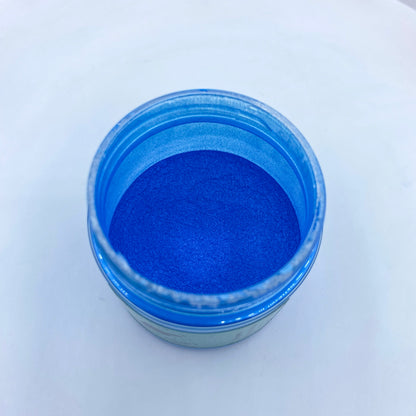 Electric Sapphire Blue Epoxy Color Powder by Pigmently