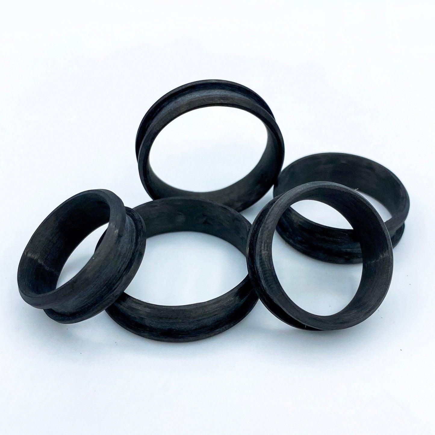 5 Pack - Carbon Fiber Ring Blank - Patrick Adair Supplies