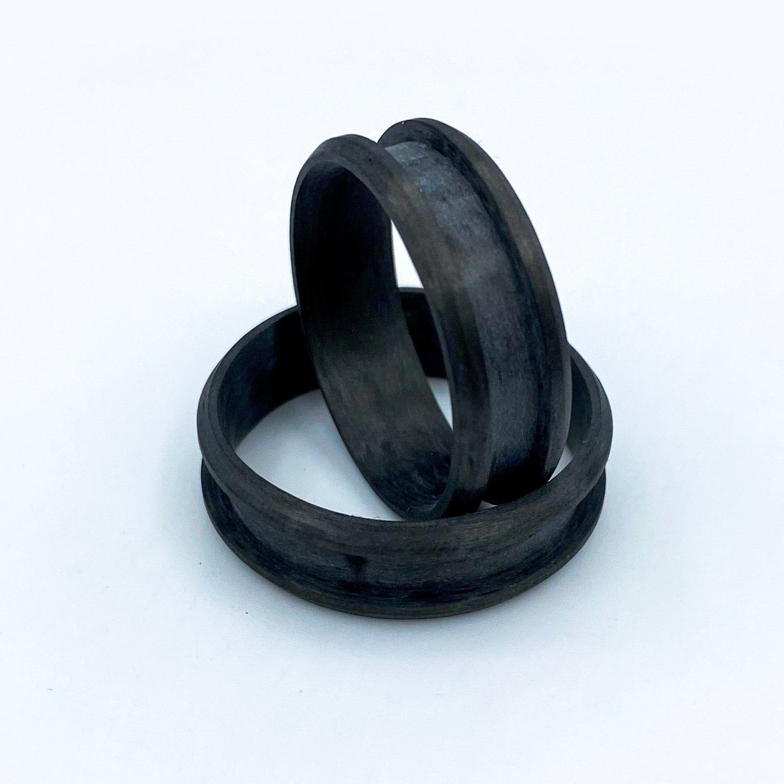 10 Pack - Carbon Fiber Ring Blank - Patrick Adair Supplies