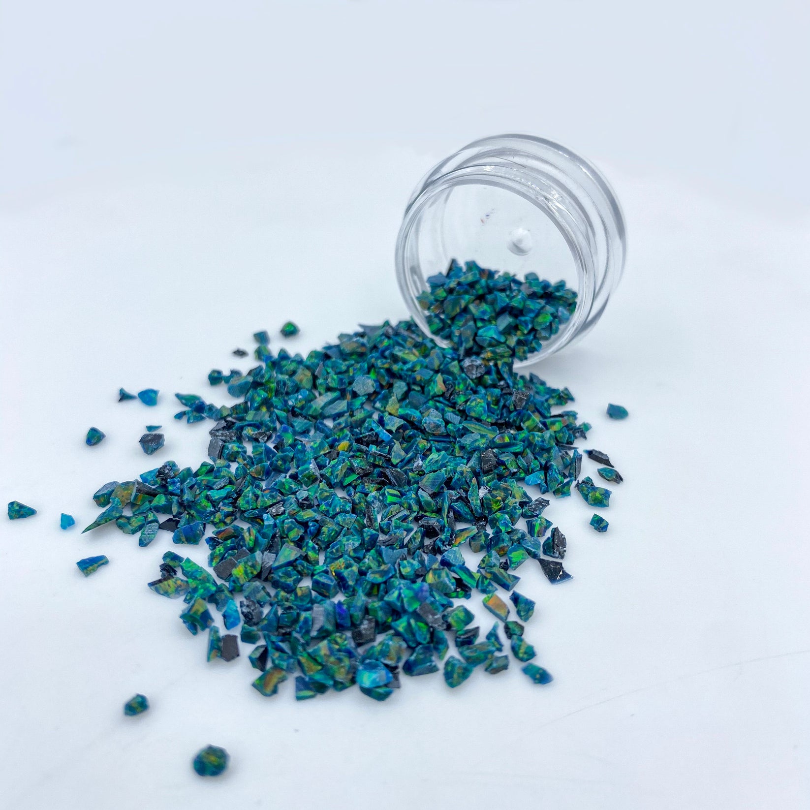 Crushed Dragon Scale Opal Crushed Opal for Inlay Crushed Opal Ring