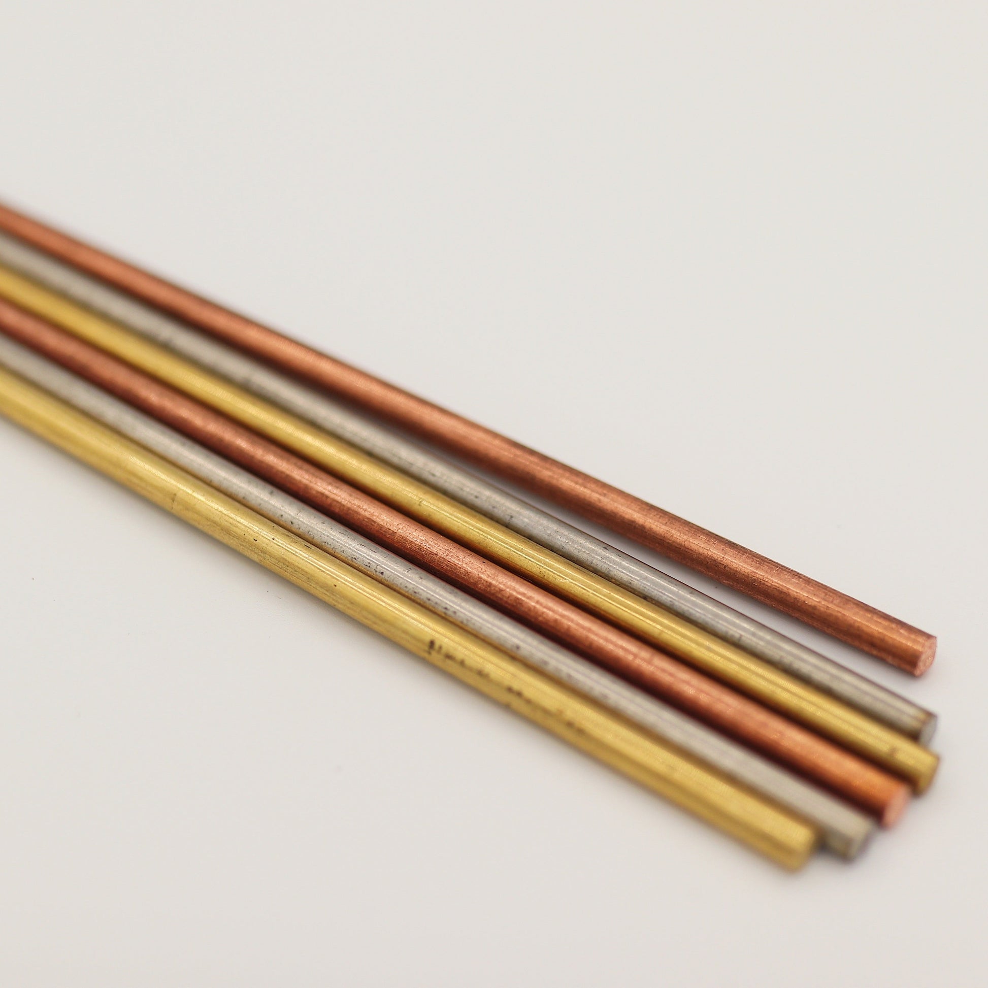 Brass/Copper/Steel Handle Pins 1/4" (Choose one material type) - Patrick Adair Supplies