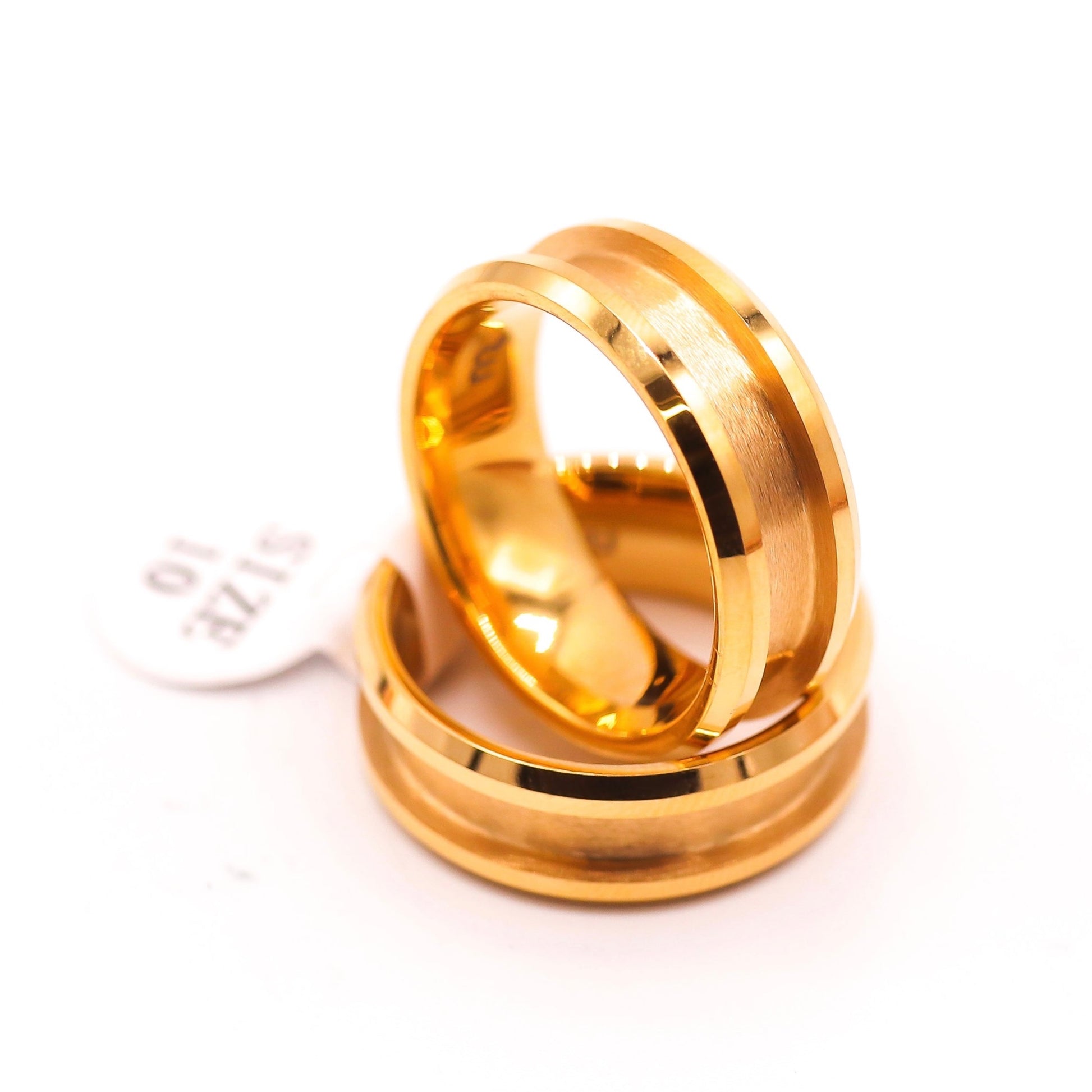Gold-Plated Tungsten Ring Blank - Patrick Adair Supplies