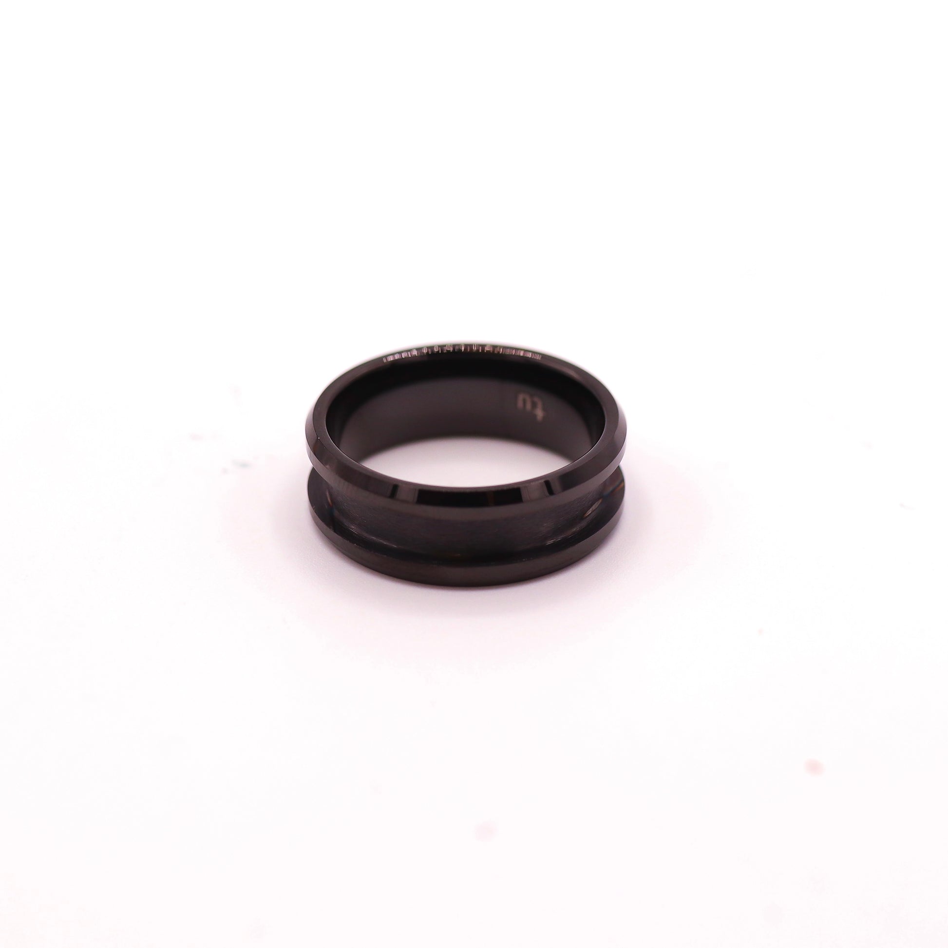 Black-Plated Tungsten Ring Blank - Patrick Adair Supplies
