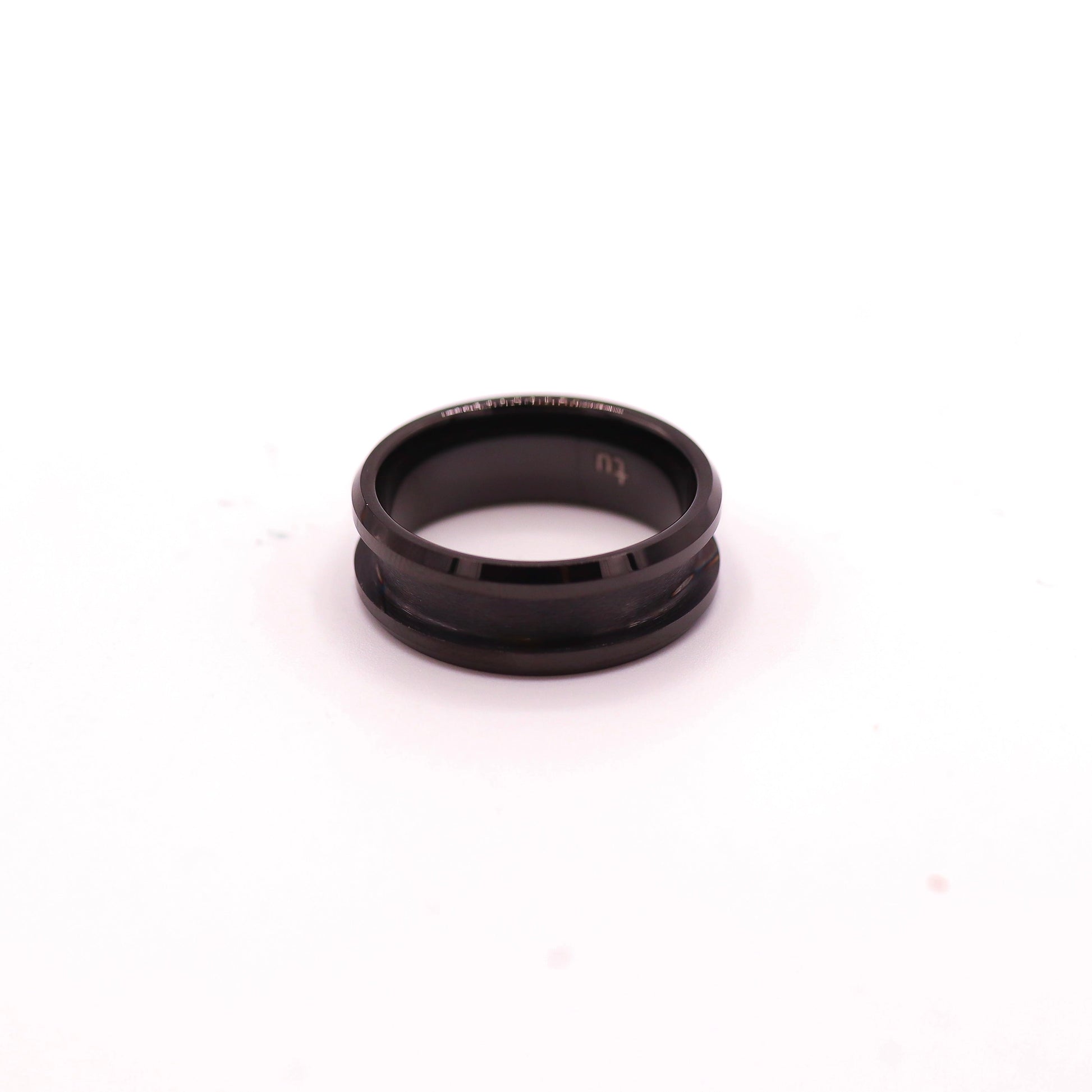 Black-Plated Tungsten Ring Blank - Patrick Adair Supplies