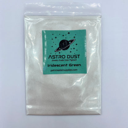 Astro Dust Iridescent Green Color Pigment - Patrick Adair Supplies