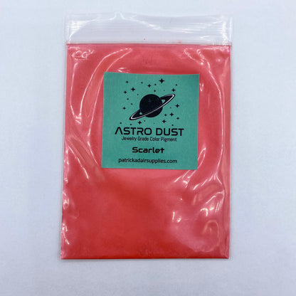 Astro Dust Scarlet Color Pigment - Patrick Adair Supplies