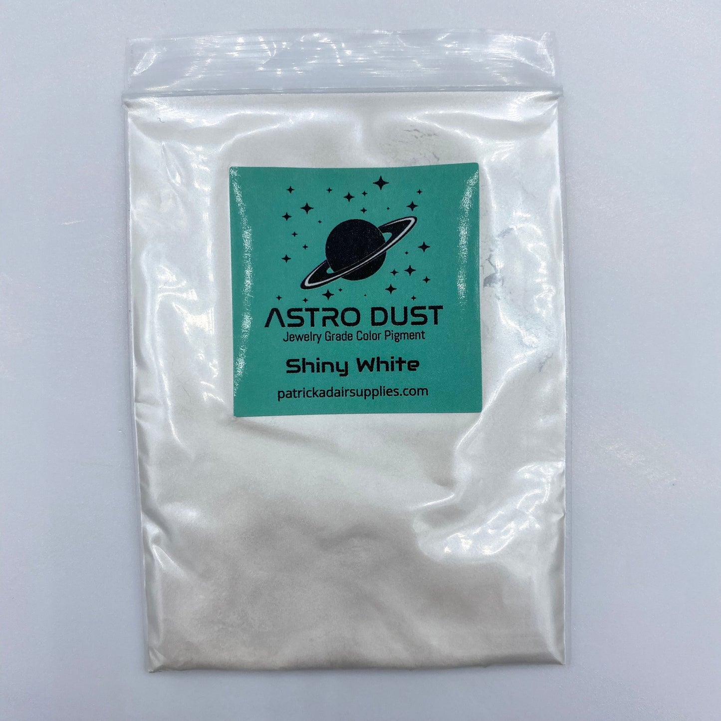 Astro Dust Shiny White Color Pigment - Patrick Adair Supplies