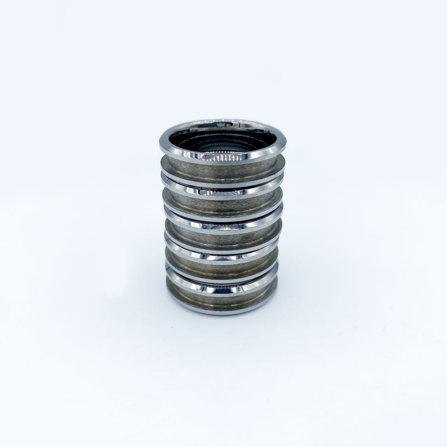 5-pack Rings - Silver-colored - Men
