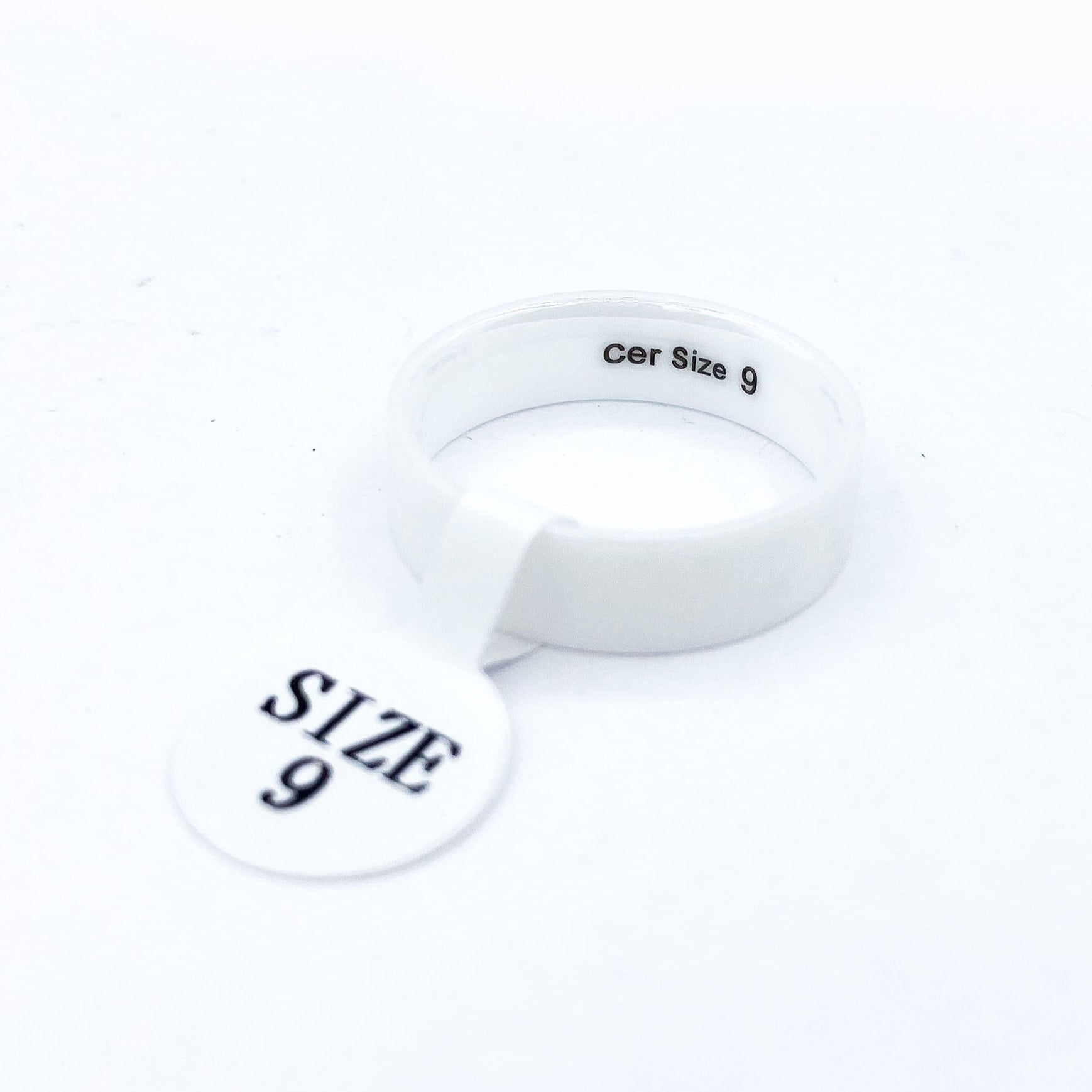 White Ceramic Ring Liner - Patrick Adair Supplies