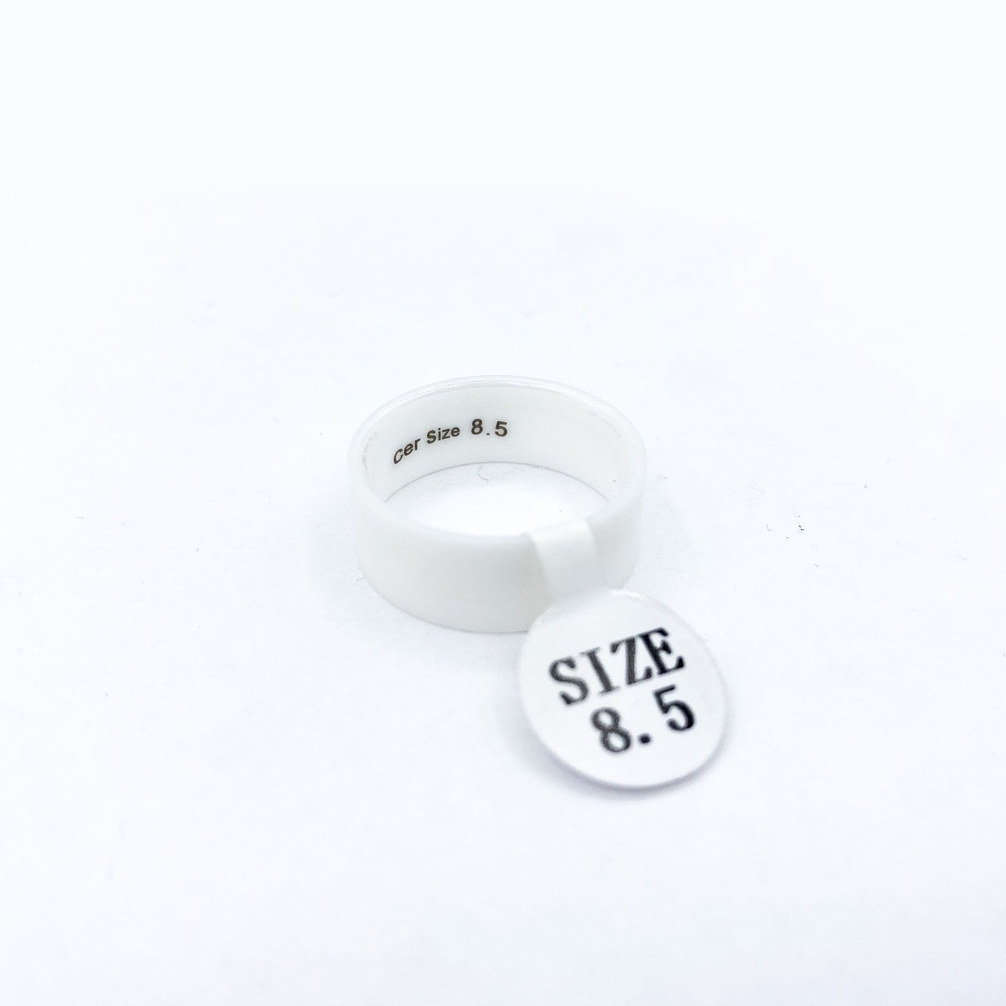 White Ceramic Ring Liner - Patrick Adair Supplies