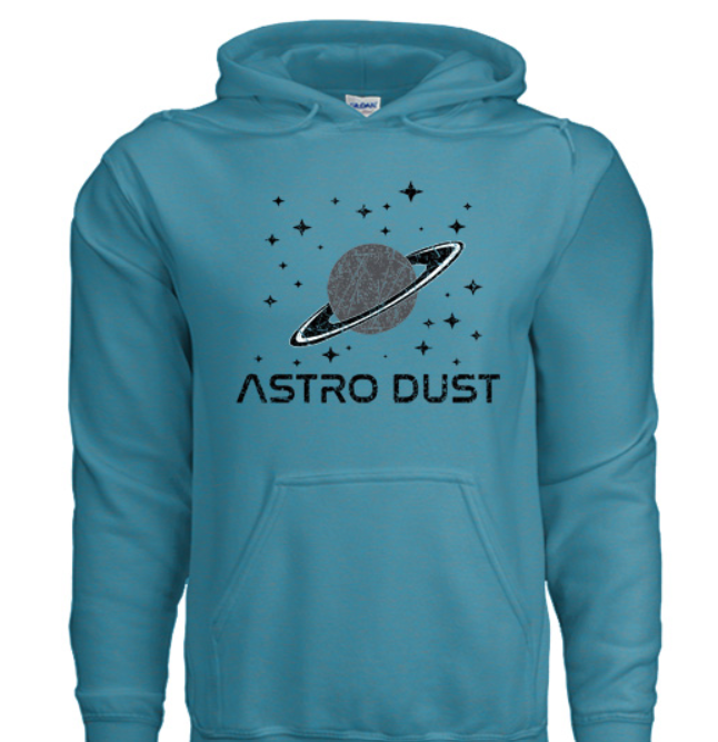 Astro Dust Ocean Blue Hoodie - Patrick Adair Supplies