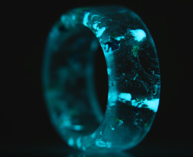 Resin epoxy ring on sale