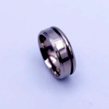 5 Pack - Tungsten Ring Blanks Offset Channel - Patrick Adair Supplies